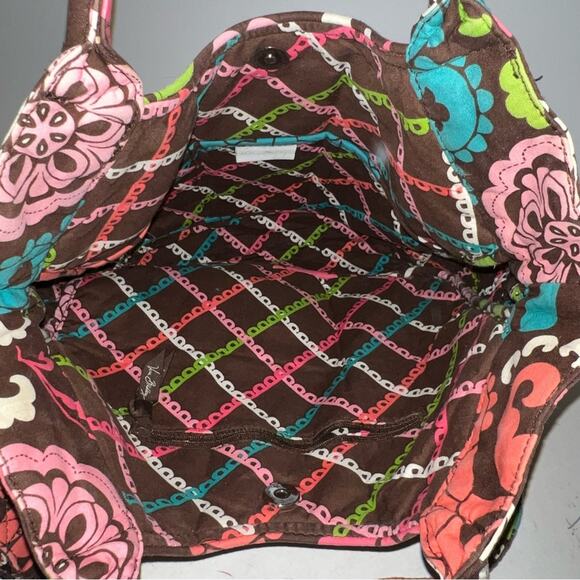 VNTG VERA BRADLEY Y2K quilted convertible crossbody/shoulder bag - Picture 4 of 4